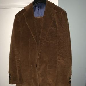 Suit Supply 3 Piece Corduroy Suit